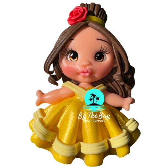 Rose princess long dress