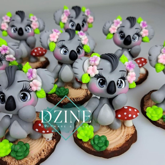 Koala cake topper (6.5cm)