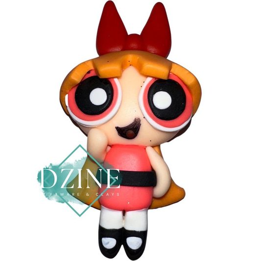 Orange Puff girl