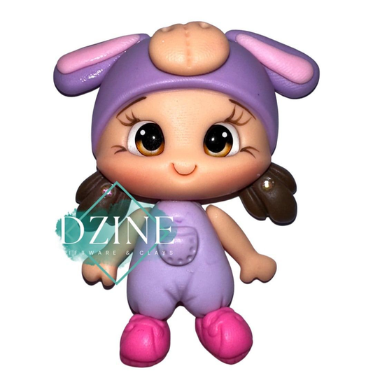 Cute donkey girl