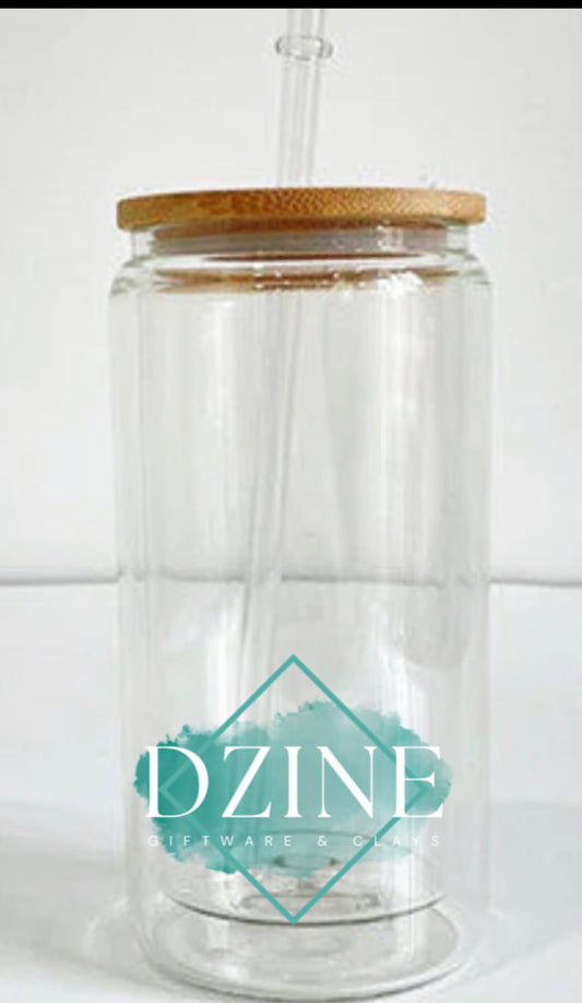 Snowglobe Dual walled Libby 16oz Cups