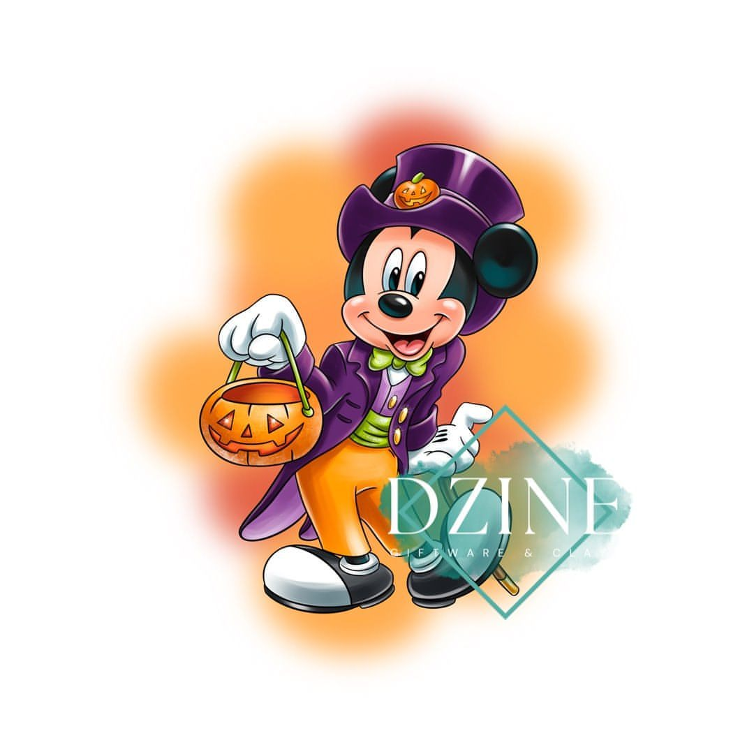 Mr Mouse in purple