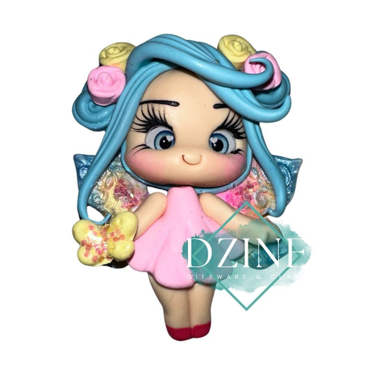 Blue haired fairy