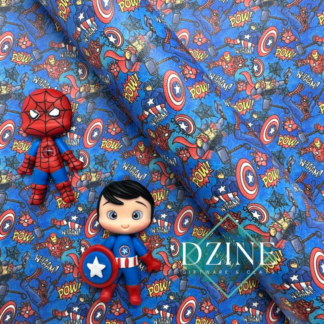 Superhero Blue Faux