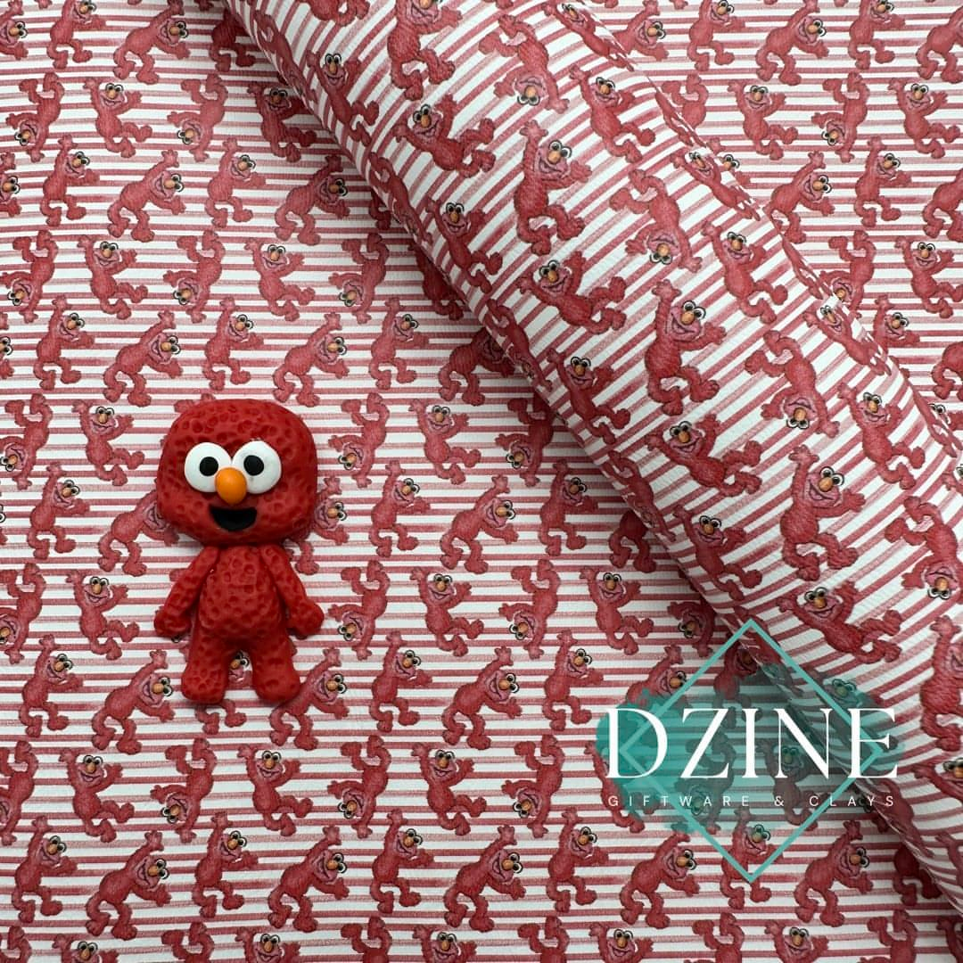 Red Monster stripes
