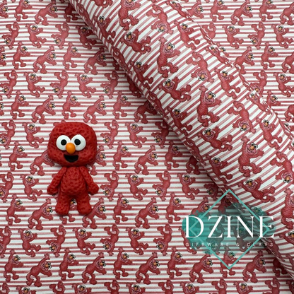Red Monster stripes
