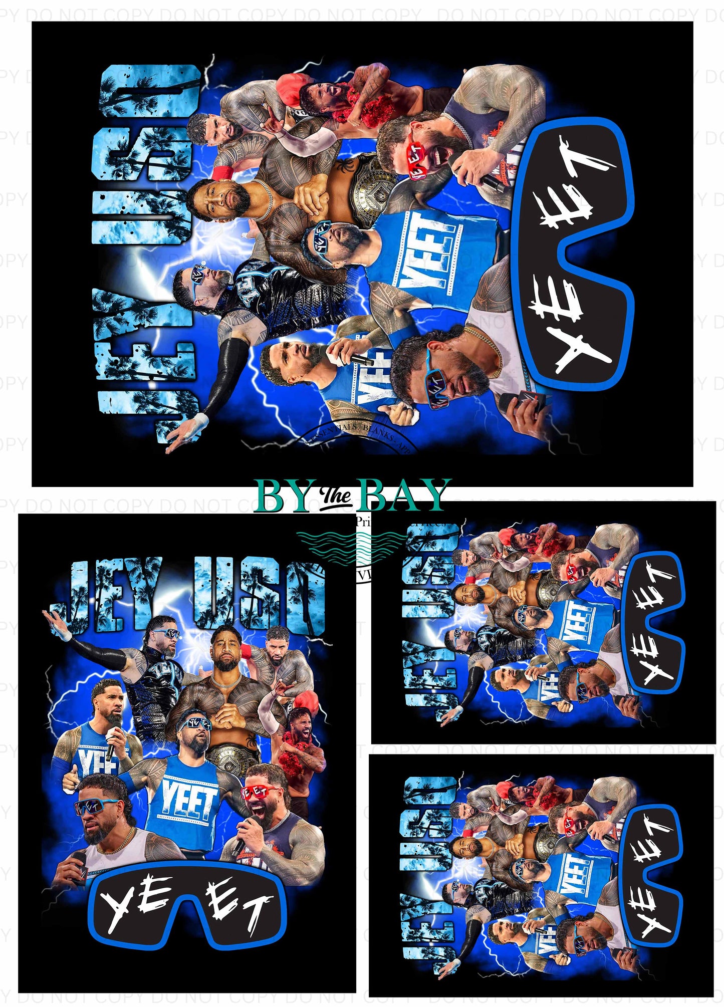 Jay Blue (Various Sizes) Bag Panels