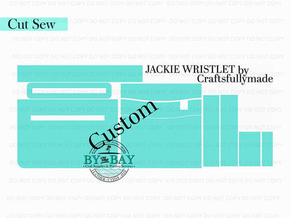 CUSTOM Jackie Wristlet (Cut Sew Panel)