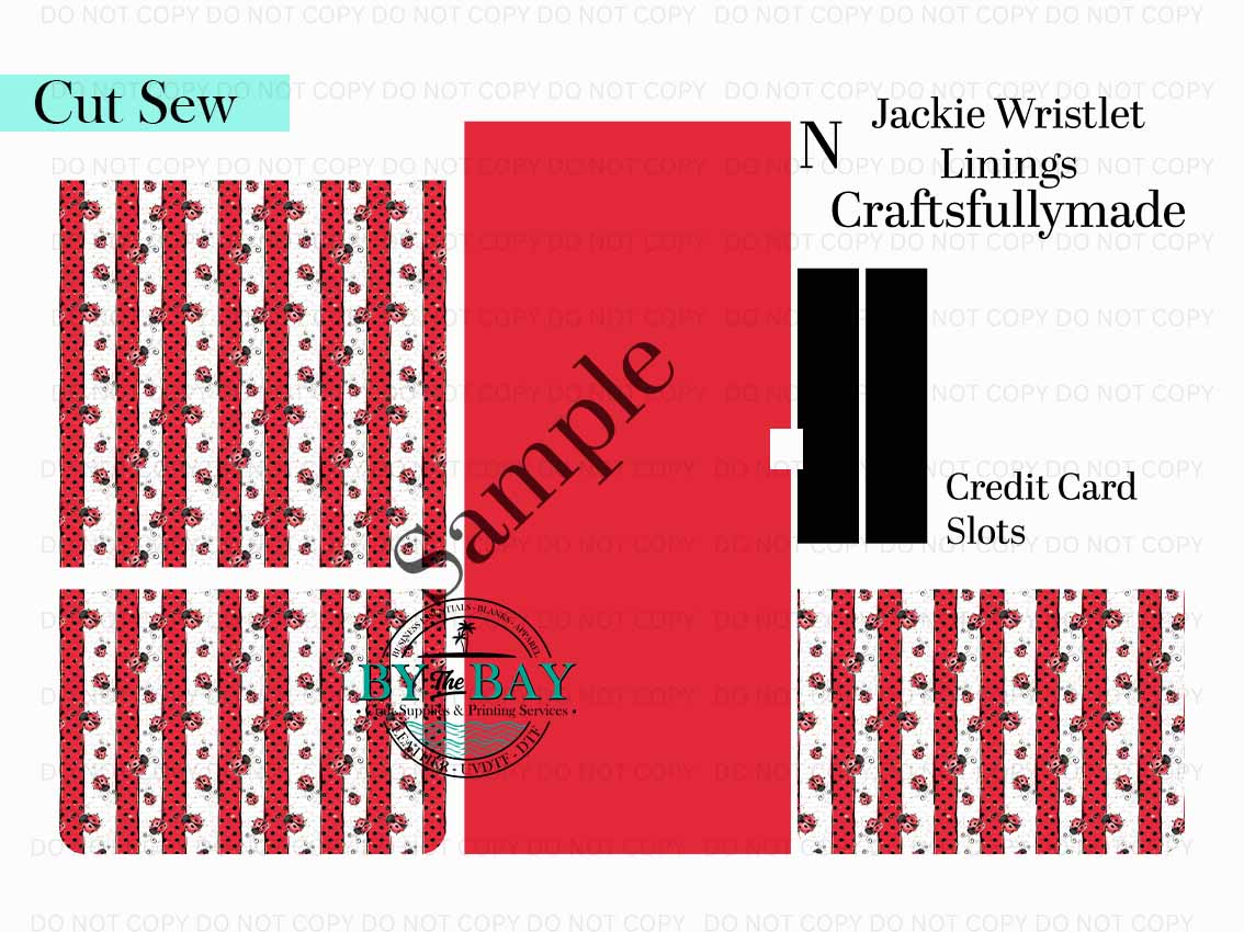 Metal Band Jackie Wristlet (Cut Sew Panel)