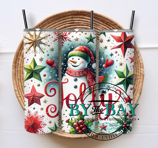 Jolly Wrap 20oz SUB Tumbler Print