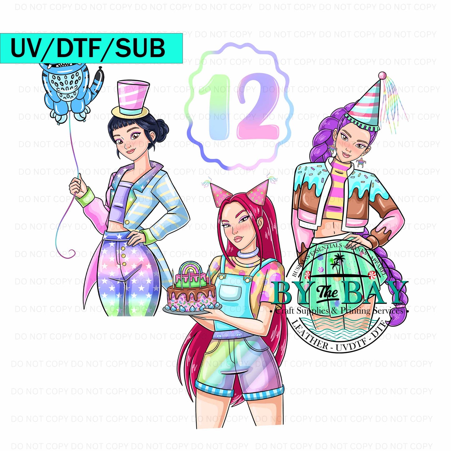 Kaprty 12  UVDTF/SUB