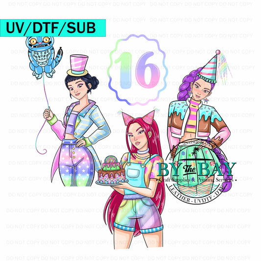 Kaprty 16  UVDTF/SUB