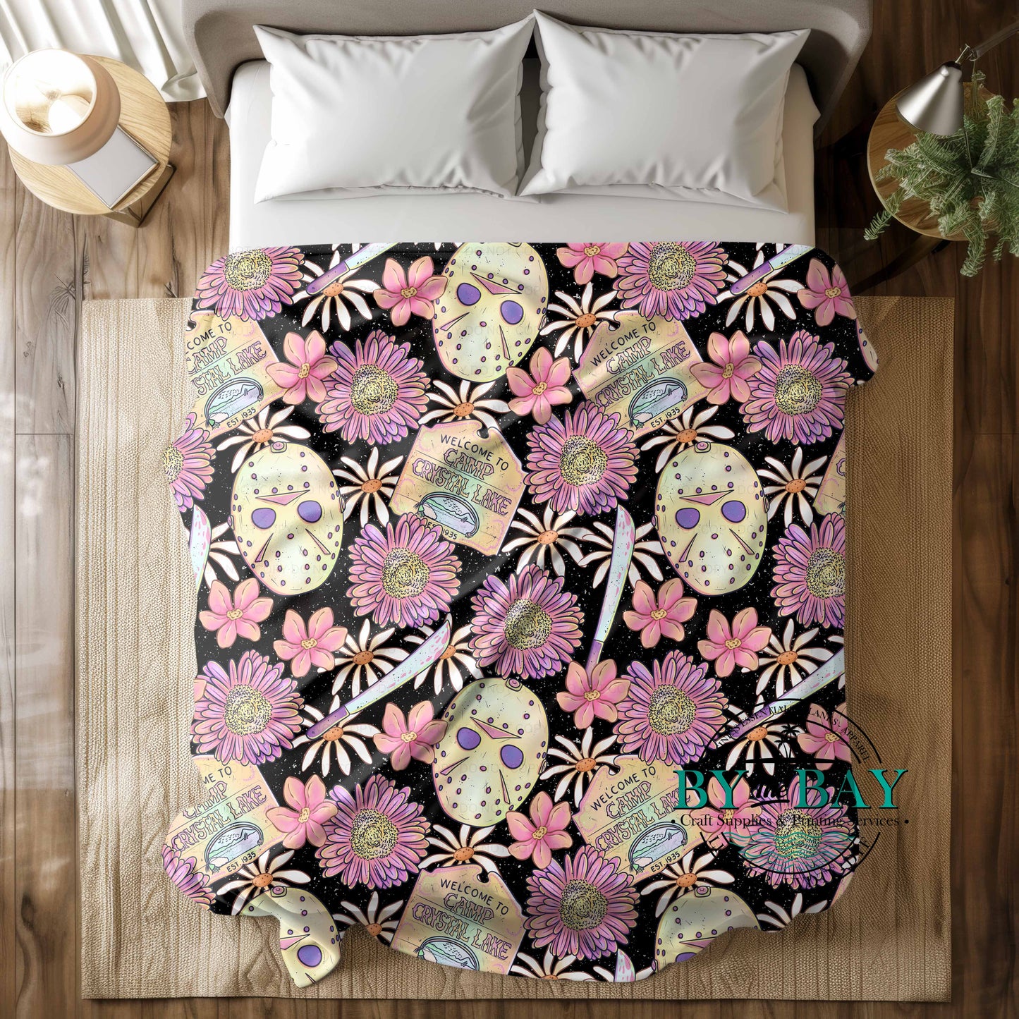 Floral Camp Squish Blankets