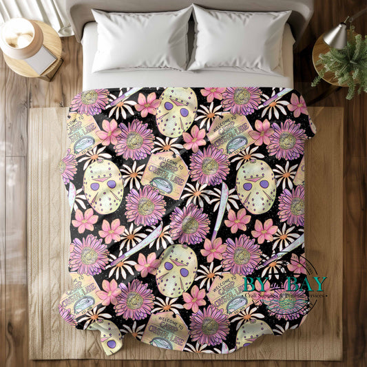 Floral Camp Squish Blankets