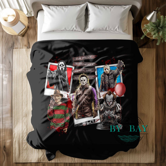 Killers Black Squish Blankets