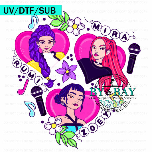 KP CARTOON 2 UV/DTF/SUB Print