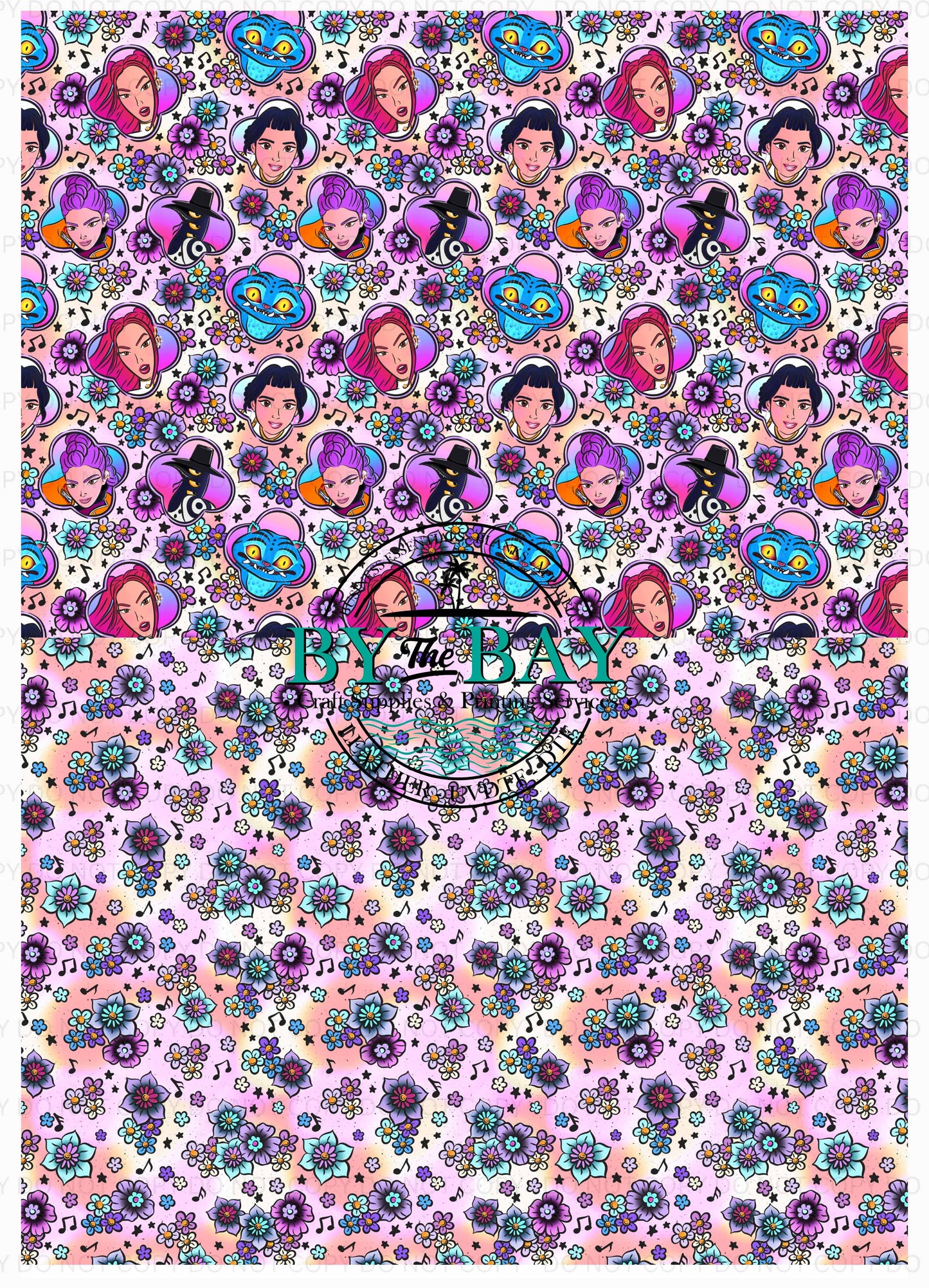 KP Tattoo A4 Split Design Sheet