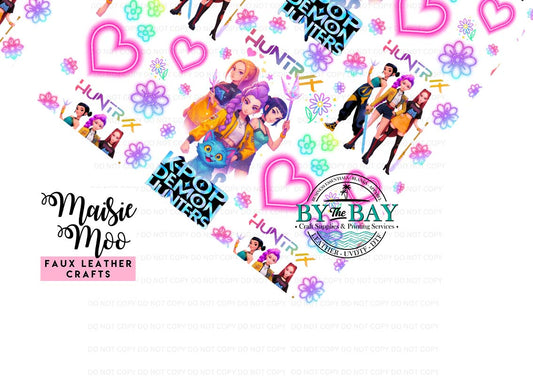 KP White Hearts Ipad 11" & 13" & Kindle Sleeve (DIY & Ready made)