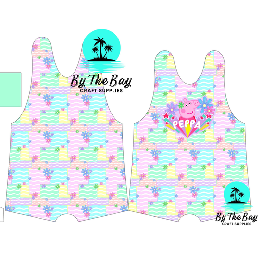 P Pig Short leg Romper FINISHED