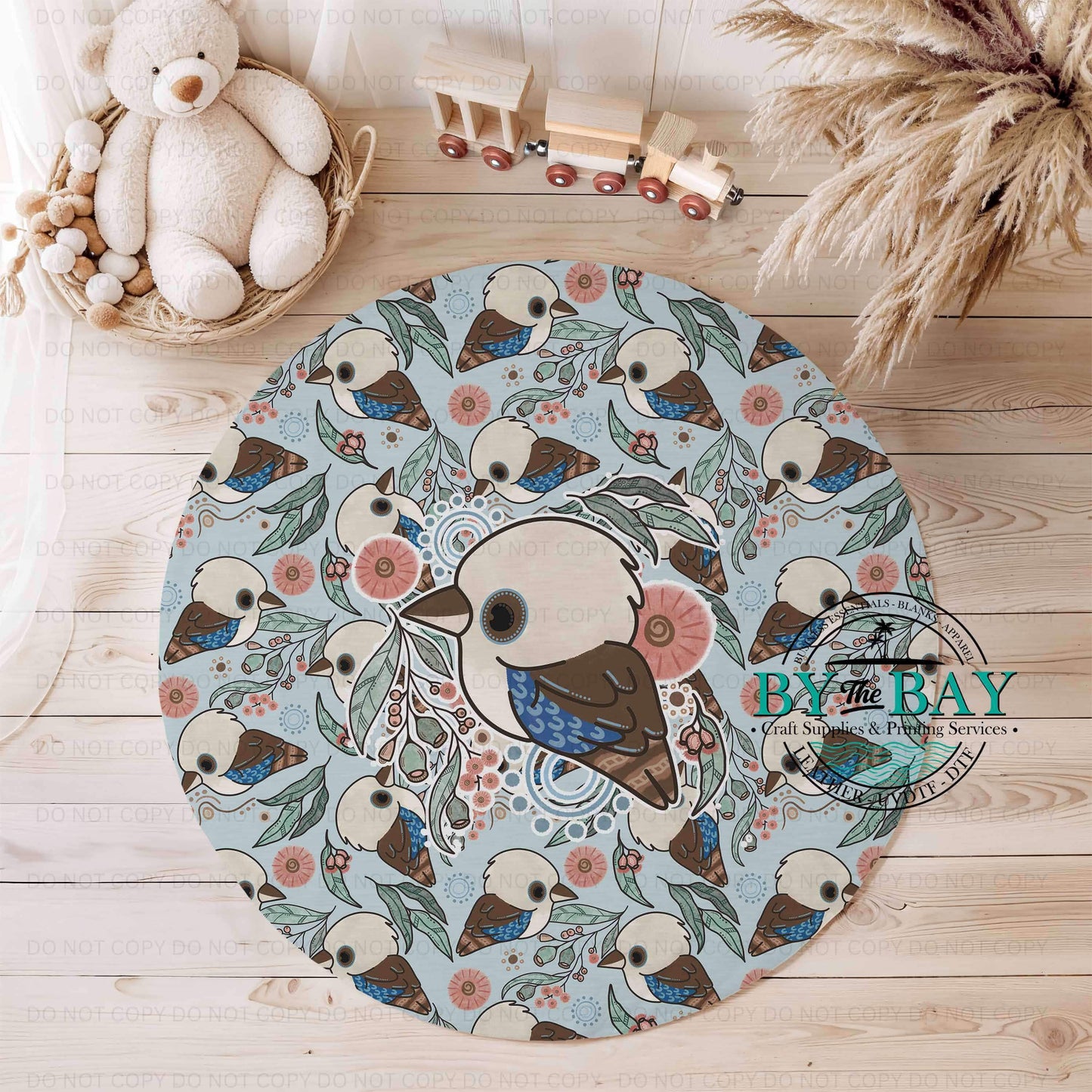 Personalised HDs Kookaburra Playmat (Various Sizes & Colours)