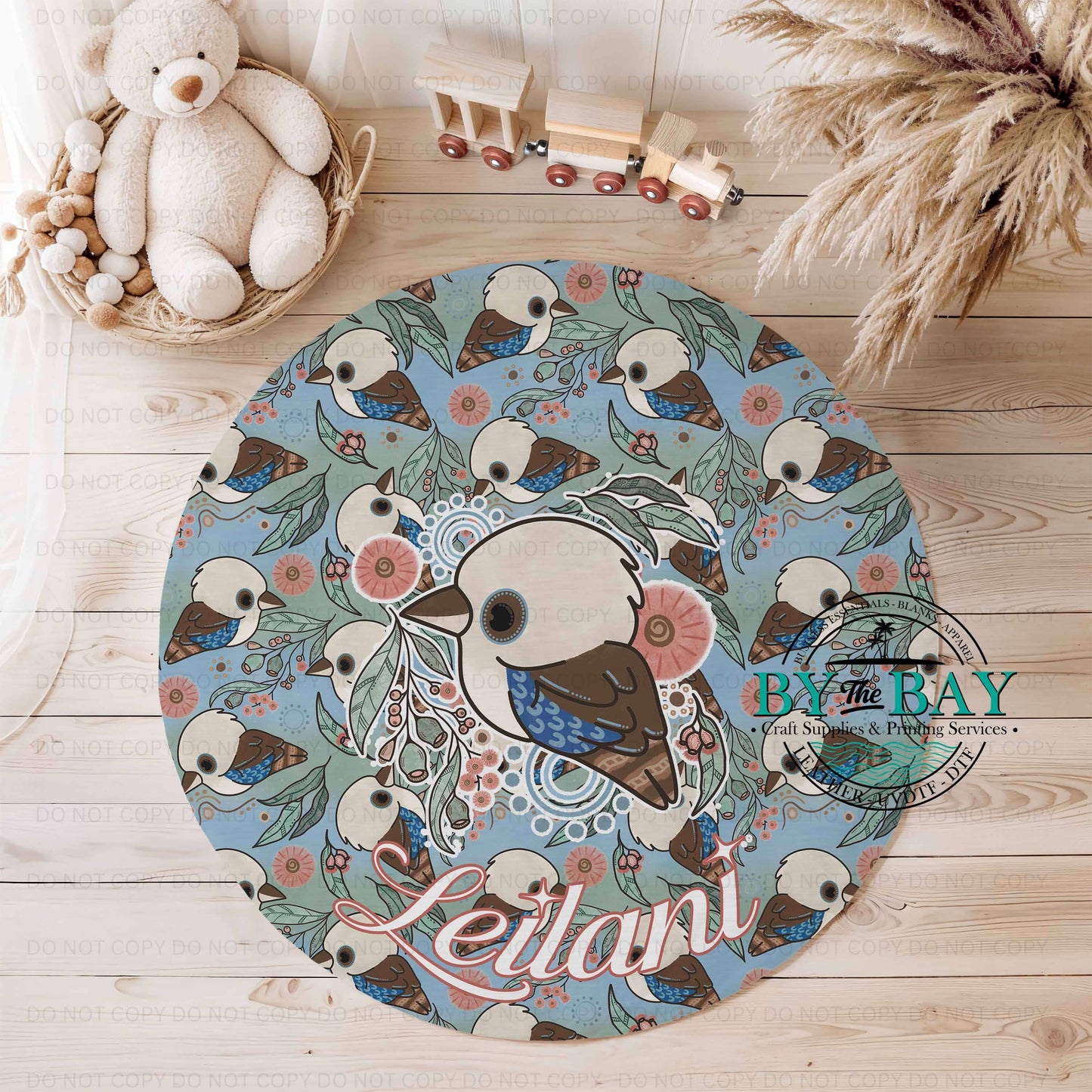 Personalised HDs Kookaburra Playmat (Various Sizes & Colours)