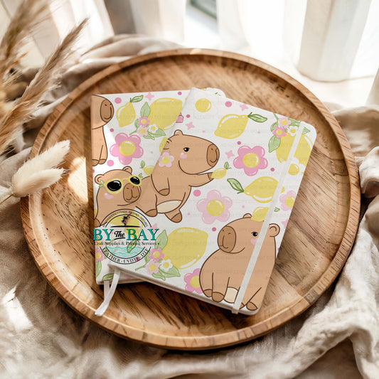 Capybara Lemons A6 (Ready made & DIY Notepad options available)