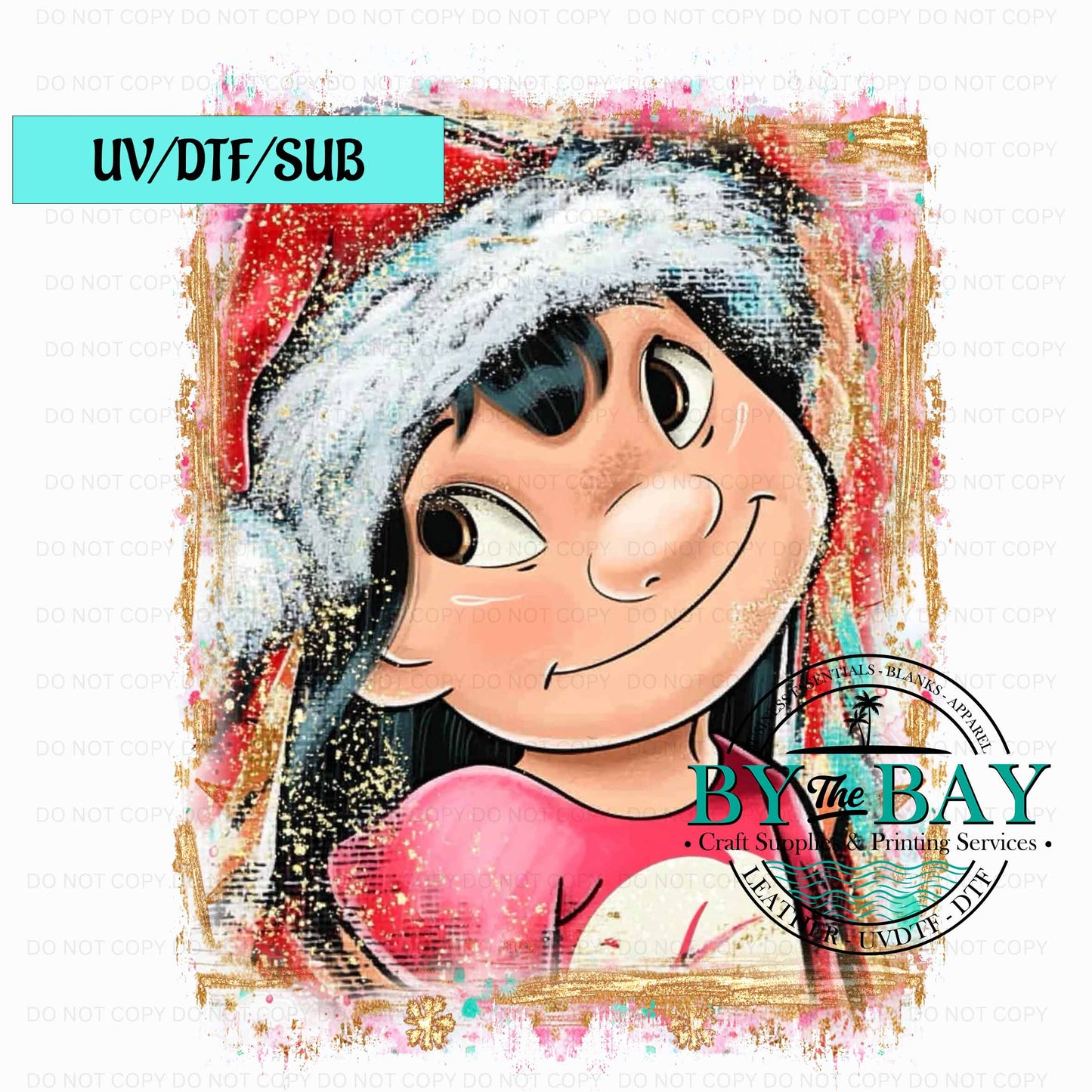 Li Lo Xmas UV/DTF/SUB Print