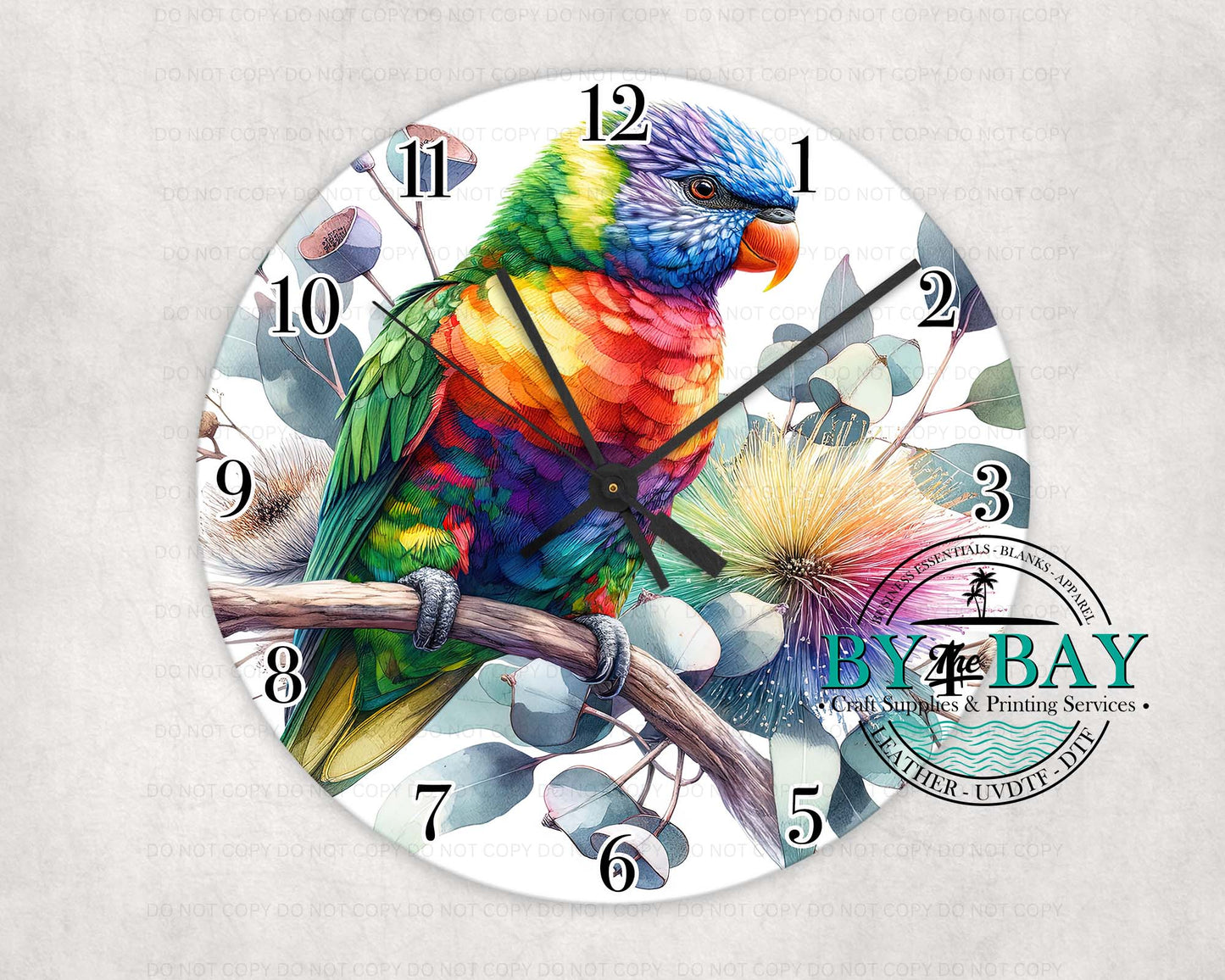 Lorikeet 02 Clock