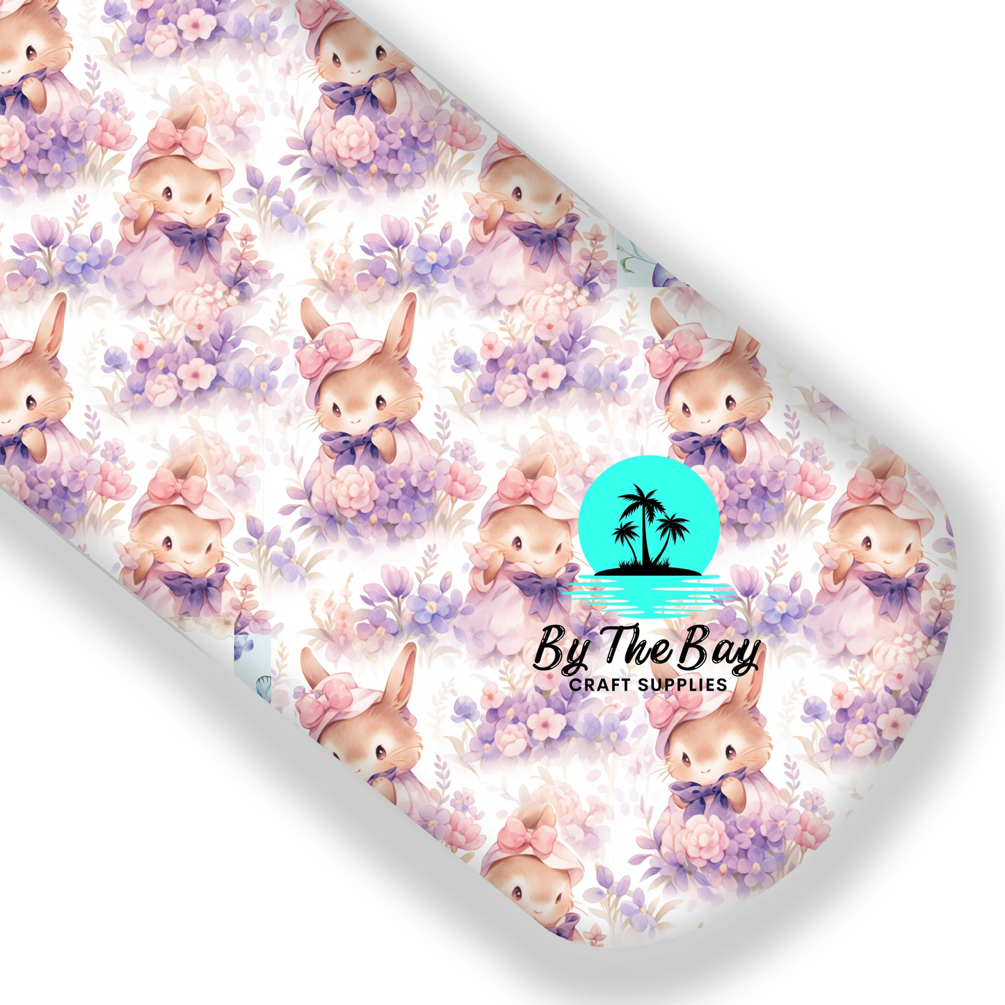 Lavender Bunny Faux Leatherette