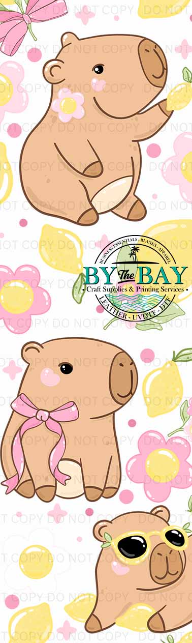 LEMON CAPYBARA PEN WRAP