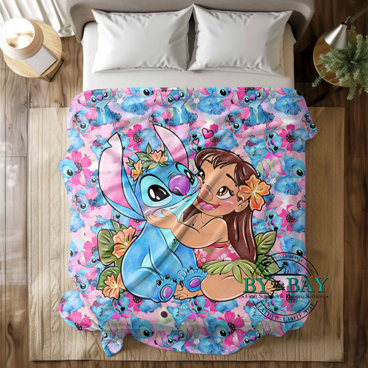 L&S #2 Blue - Squish Blankets