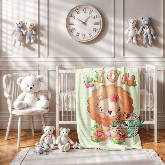 Lion Mint Blanket