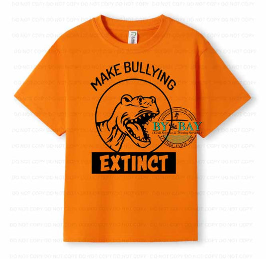 Make Bullying Extinct Harmony Day Kids Tee