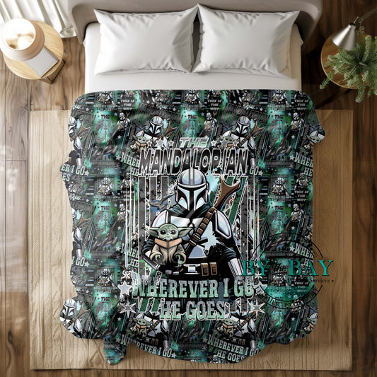 Mando Squish Minky Blankets (Various Sizes)