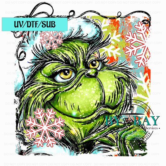 Mean Guy 3 UV/DTF/SUB Print