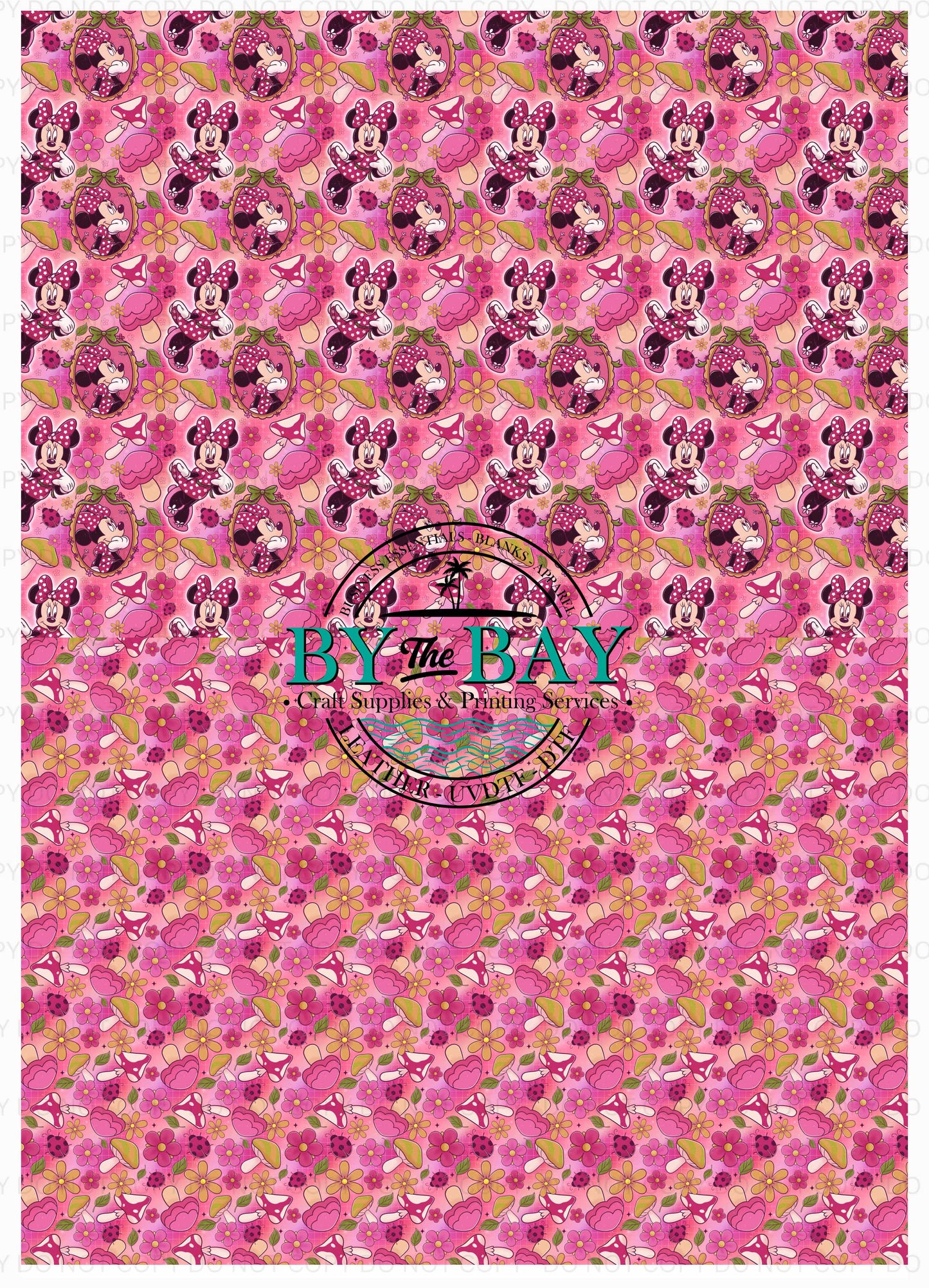 Miss Mouse Mushroom A4 Split Design Sheet