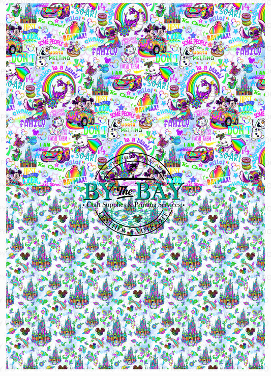 M Kingdom A4 Split Design Sheet