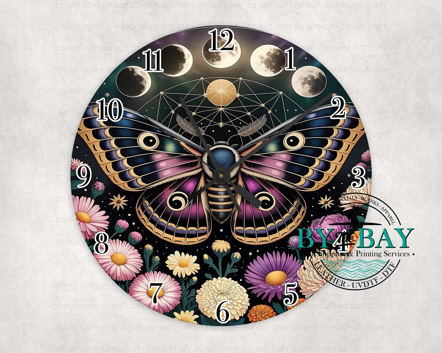 Moon Moth Clock