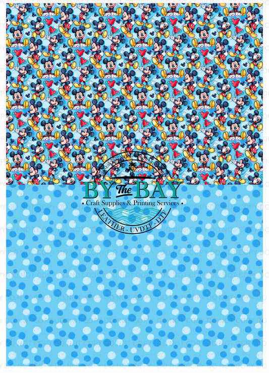 Mr Mouse A4 Split Design Sheet