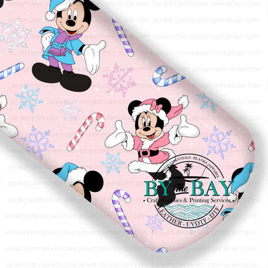 Mr & Mrs Mouse Candy Cane Pink