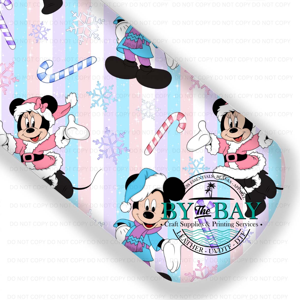 Mr & Mrs Mouse Candy Cane Stripes
