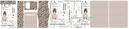 Muscles & Mascara  Daydream Notepad Cut Sew Panel