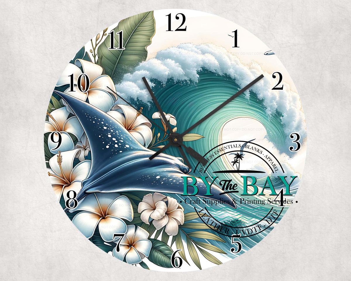 Mantaray 1 Clock