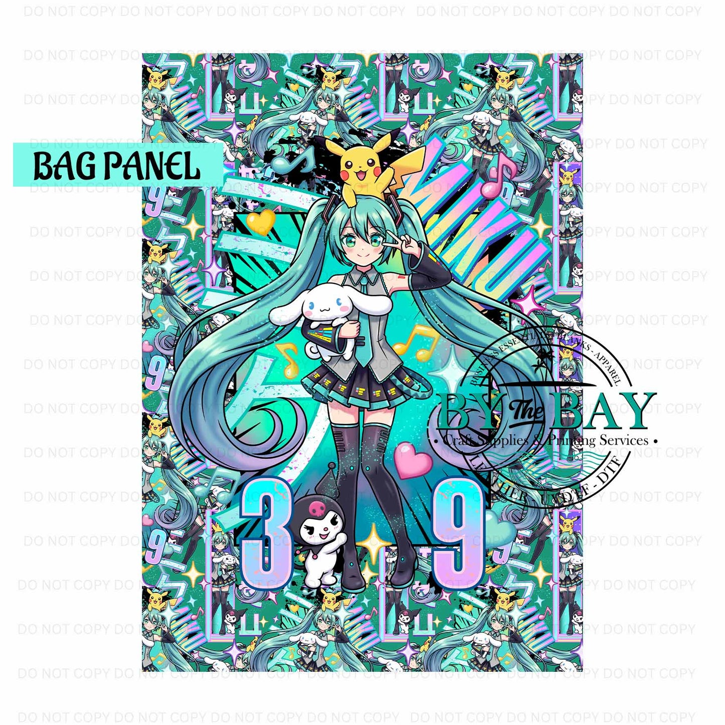 M iku Bag Panel (Various Sizes)
