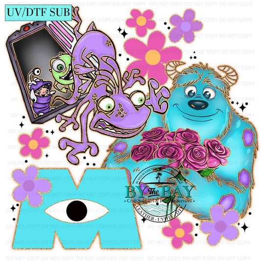 Blue green monsters