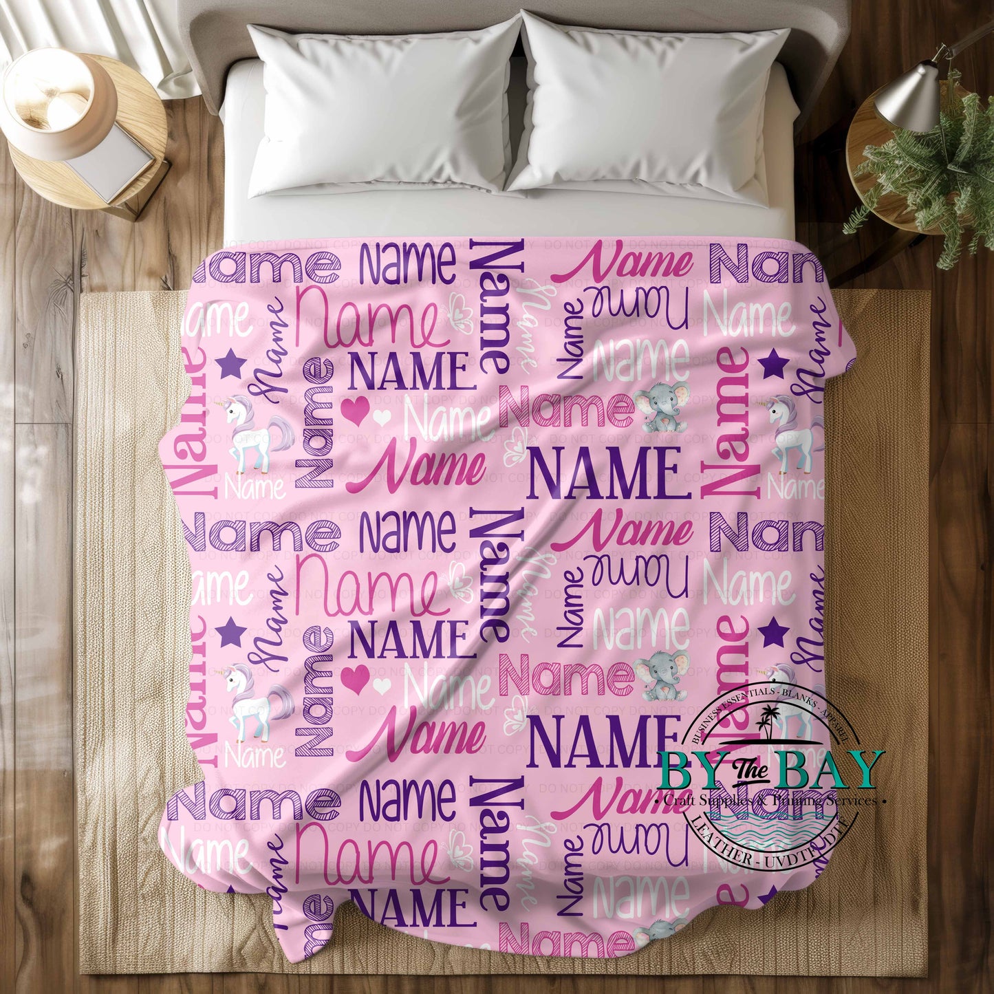 Name Blanket Pink (BLA0025)