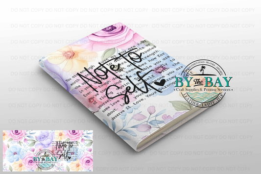 Note to self - Ready made notepad Cover (Notepad & Pocket options available)