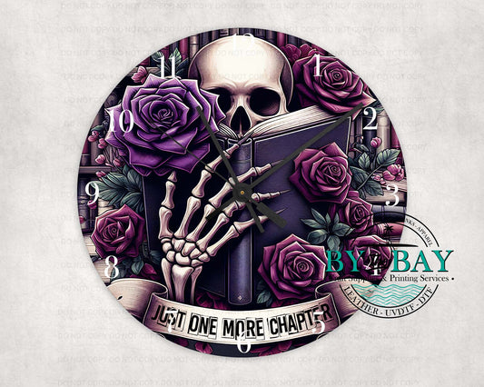 One More Chapter Clock