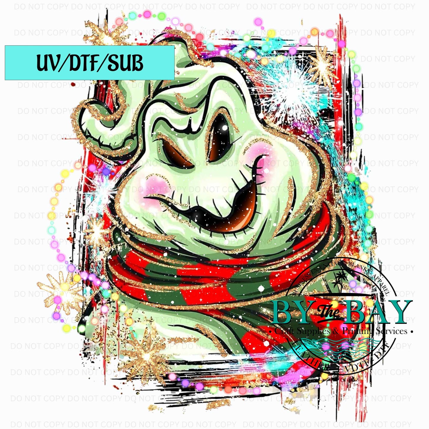 Oog 2 Xmas UV/DTF/SUB Print