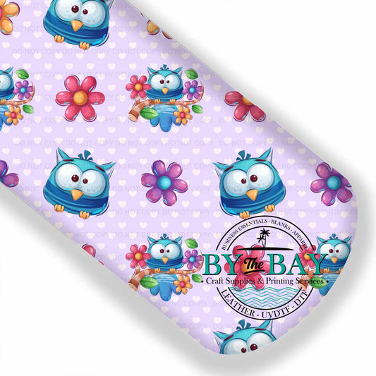 Cute Purple Owl